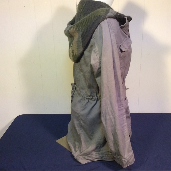 Women’s CoffeeShop New York hooded utility jacket size medium - Picture 3 of 10